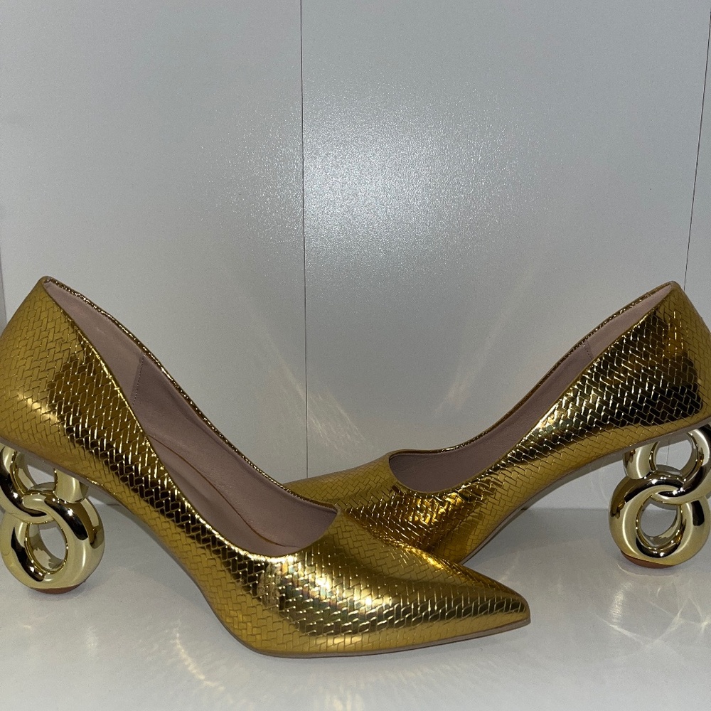 New Gold Heels